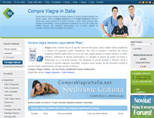 Tablet Screenshot of compraviagraitalia.net